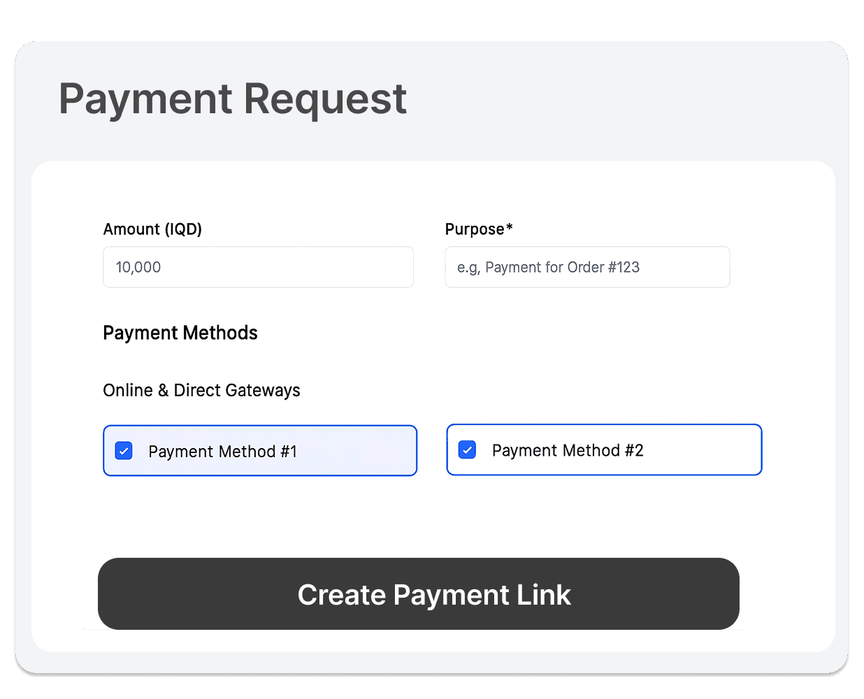 عميل يدفع فاتورة باستخدام طرق الدفع المحلية