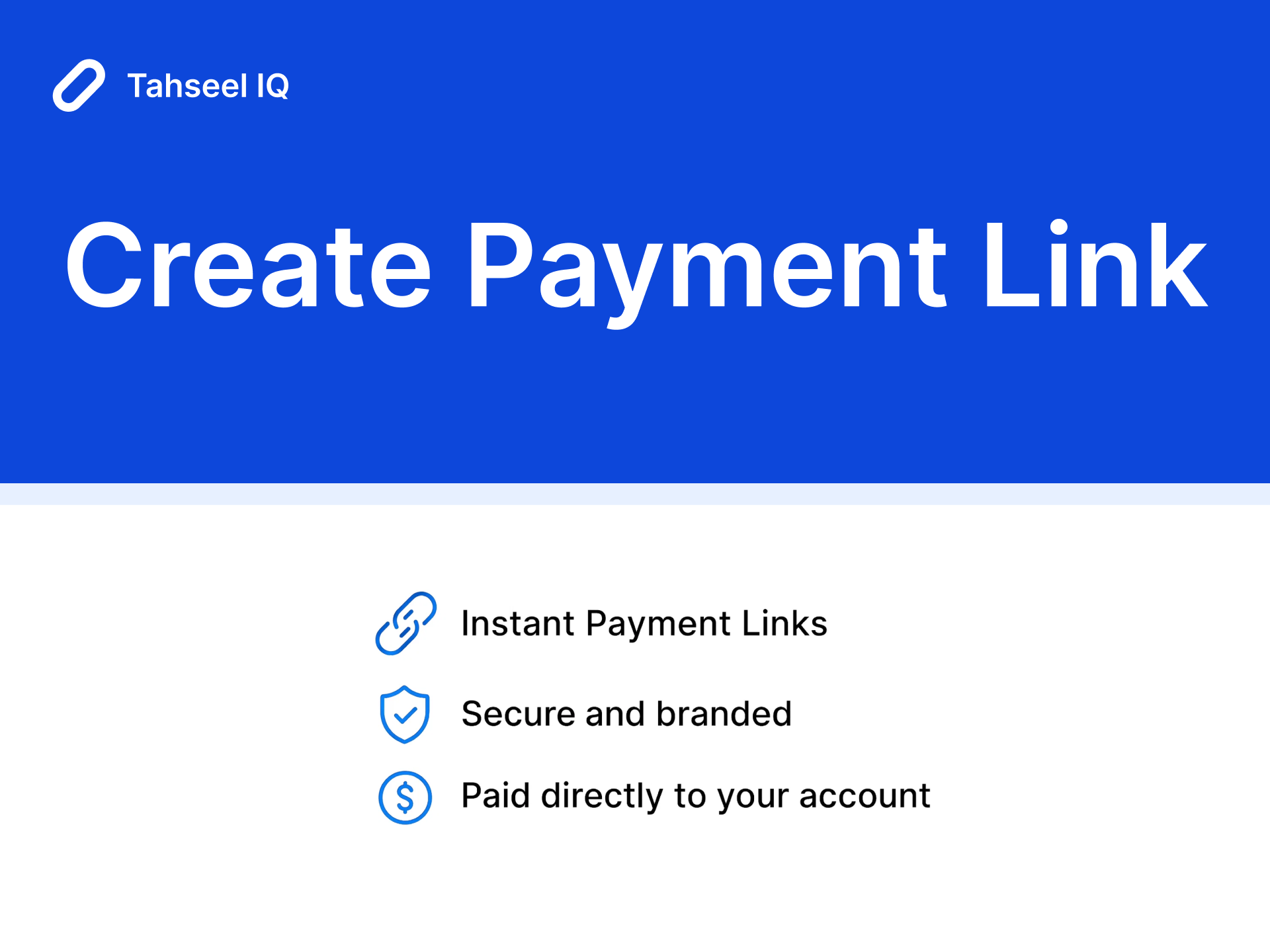 Create a payment link
